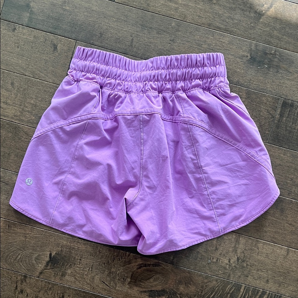 lululemon athletica Women's Purple Lavender Running Shorts
